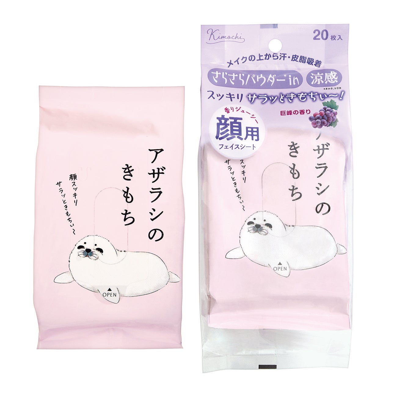 キモチ　涼感フェイスシート（顔用）　 / キモチ