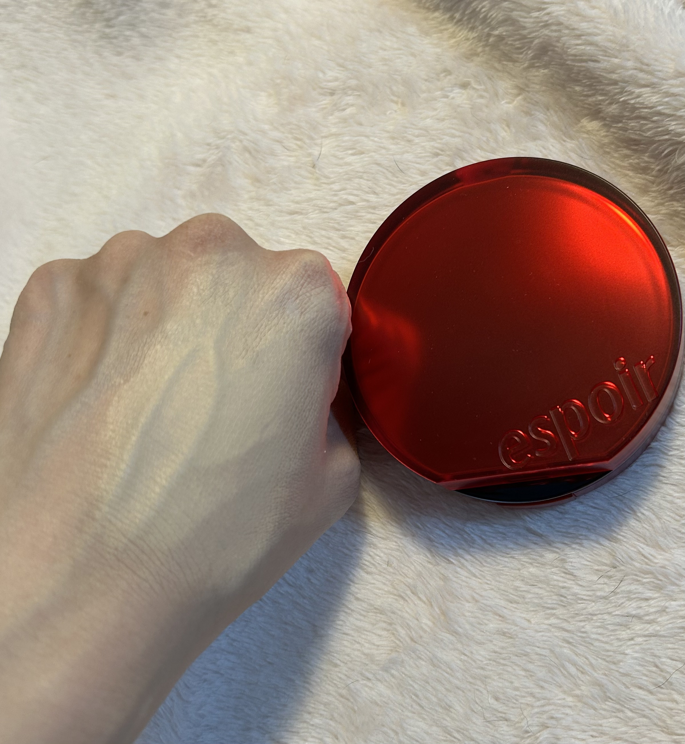 ビーベルベットカバークッション/espoir/クッションファンデーションを使ったクチコミ（3枚目）