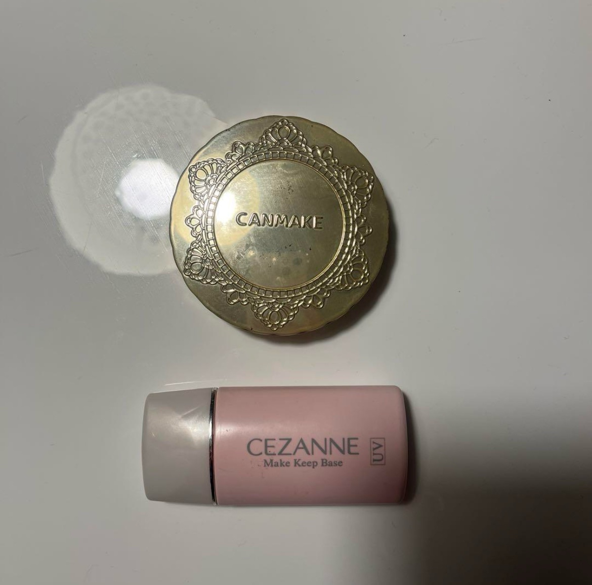 マシュマロフィニッシュパウダー/キャンメイク/プレストパウダーを使ったクチコミ（1枚目）