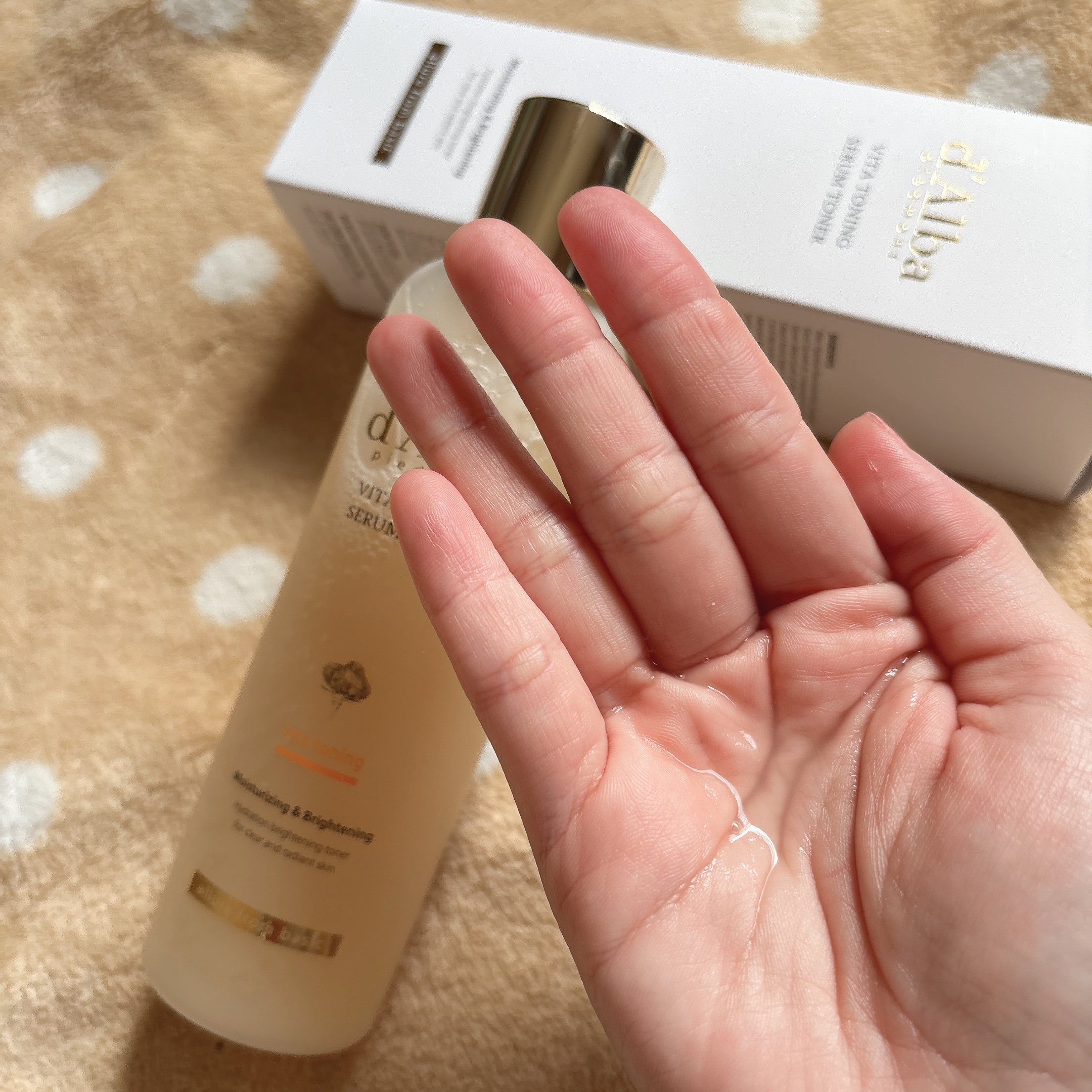 ビタトーニングセラムトナー/ダルバ/化粧水を使ったクチコミ（2枚目）