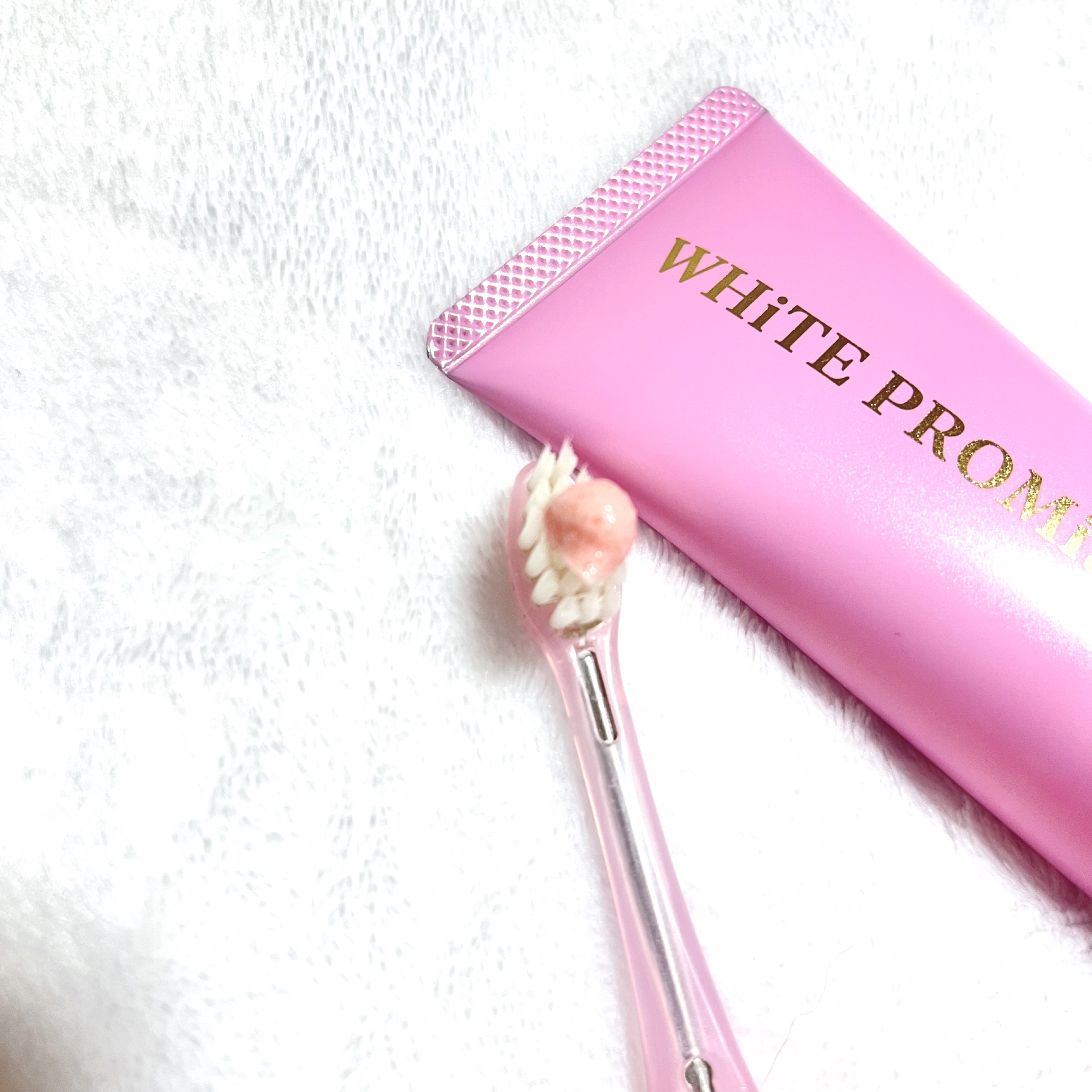 ホワイトプロミス  美白*＋口臭ケア/WHiTE PROMiSE/歯磨き粉を使ったクチコミ（3枚目）