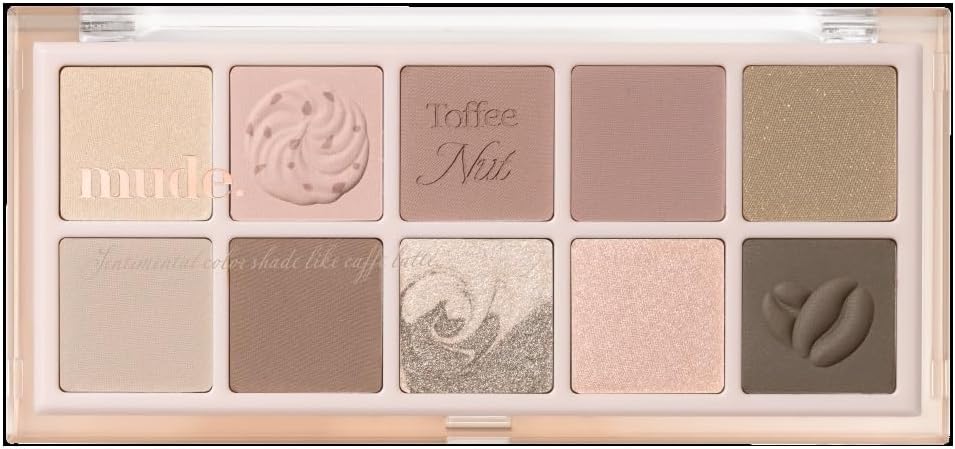 mude. ショール モーメント アイシャドウ パレット