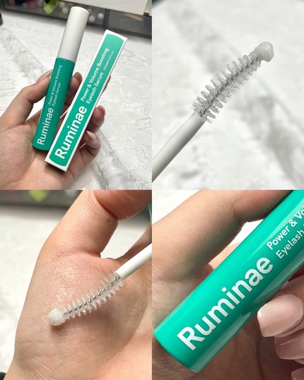 Power & Volume Boosting Eyelash Serum/Ruminae/まつげ美容液を使ったクチコミ(4枚目)