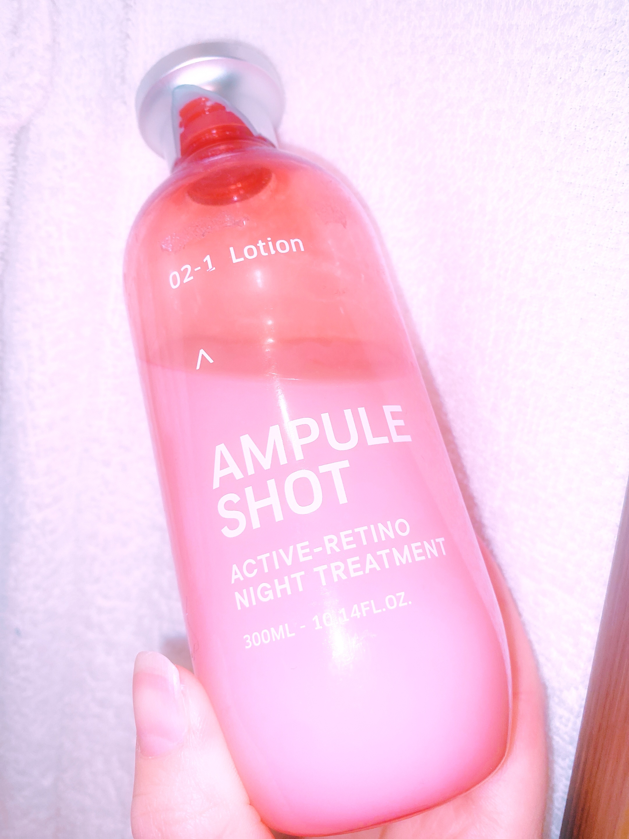 アクティブレチノ ナイトトリートメント ローション/AMPULE SHOT/化粧水を使ったクチコミ（1枚目）