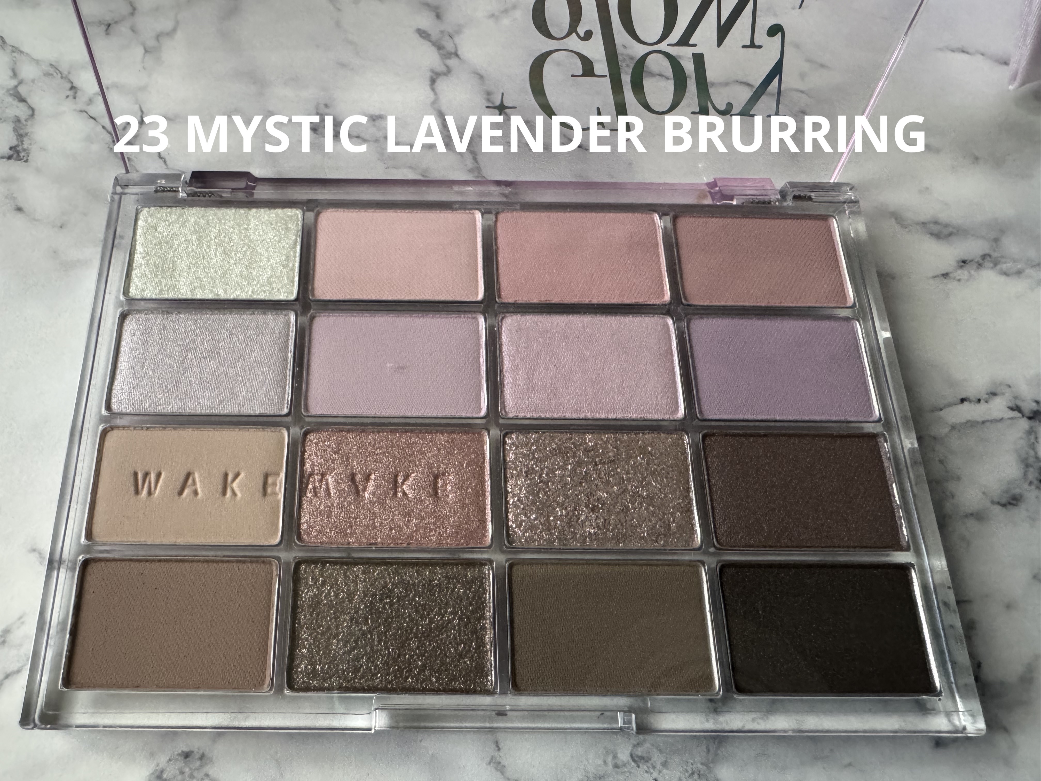 ソフトブラーリングアイパレット/wakemake/アイシャドウパレットを使ったクチコミ（2枚目）