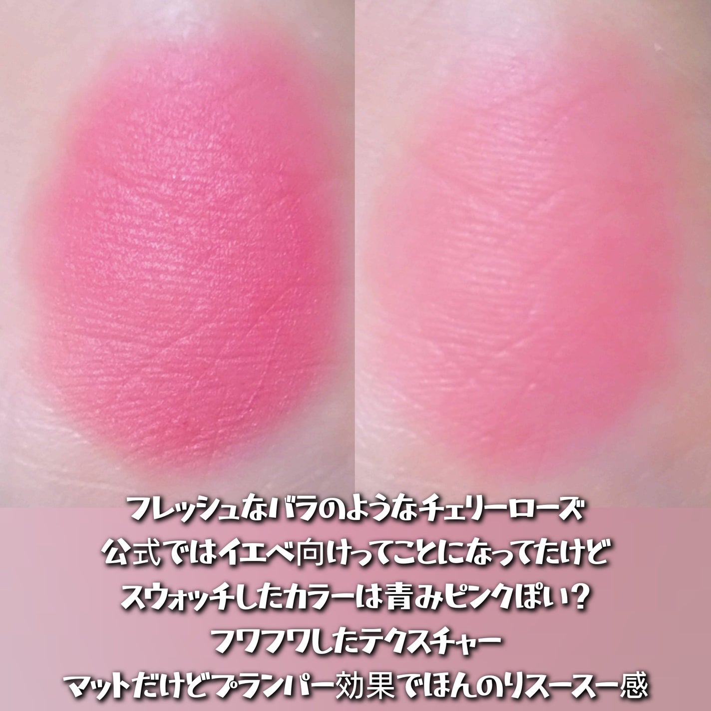 パウダーベルベットティント/AMUSE/リップティントを使ったクチコミ(2枚目)