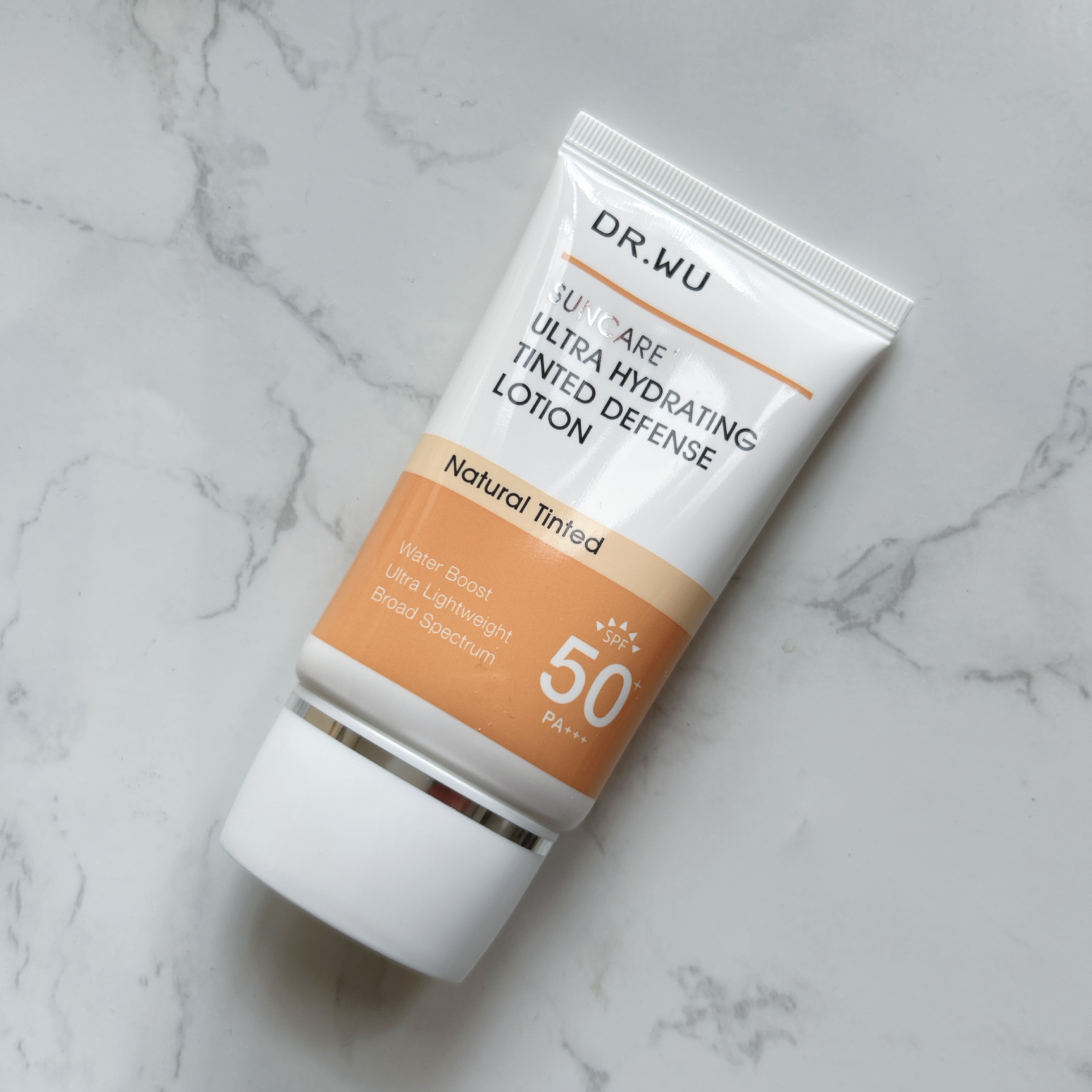 サンスクリーン+モイスト（色付き）＜日焼け止め＞/DR.WU/日焼け止めローションを使ったクチコミ（2枚目）