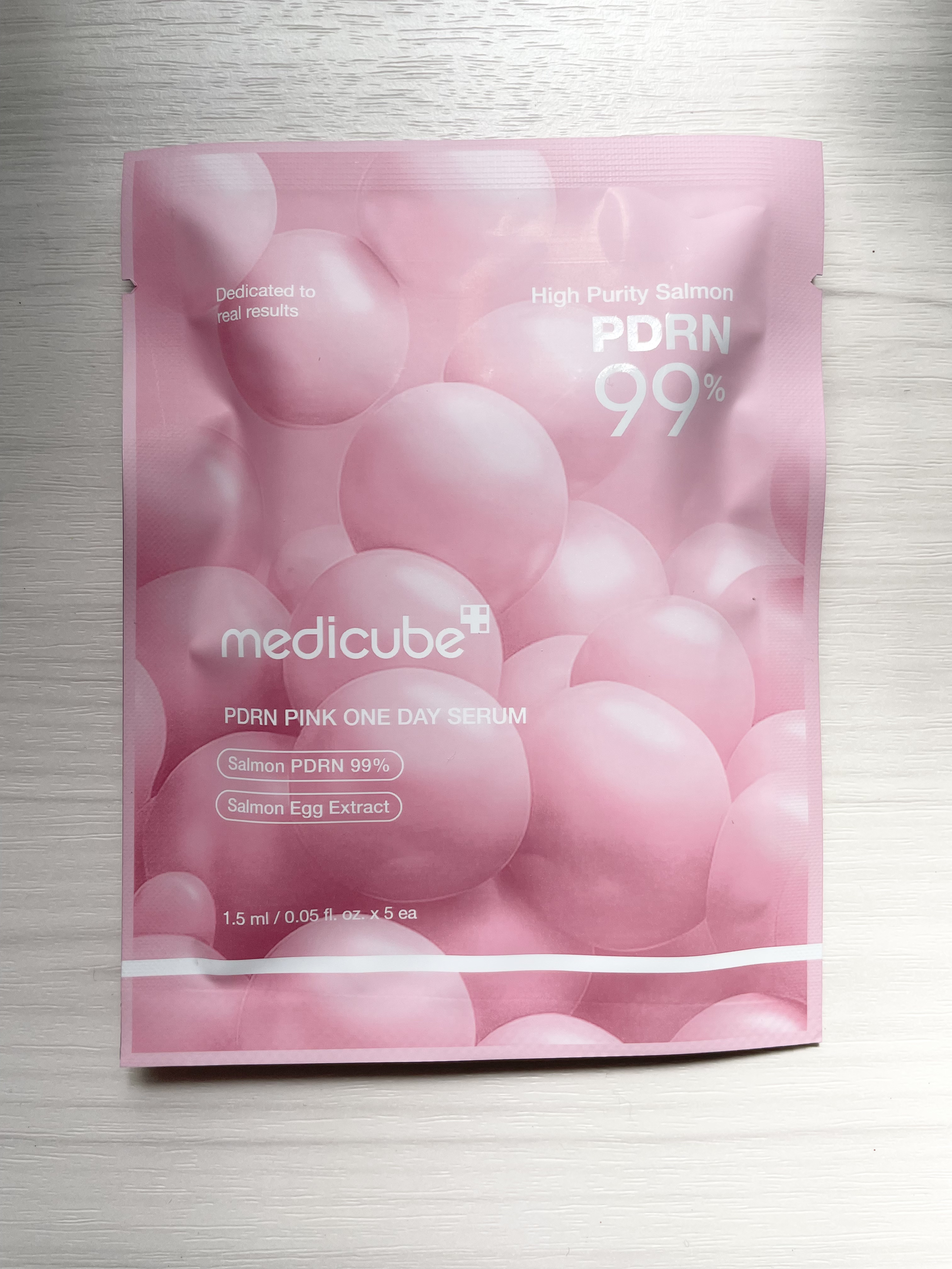 PDRNピンクワンデーセラム /MEDICUBE/美容液を使ったクチコミ（2枚目）