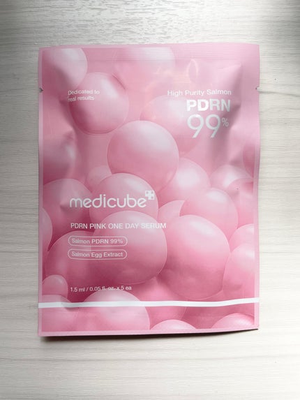 PDRNピンクワンデーセラム /MEDICUBE/美容液を使ったクチコミ(2枚目)