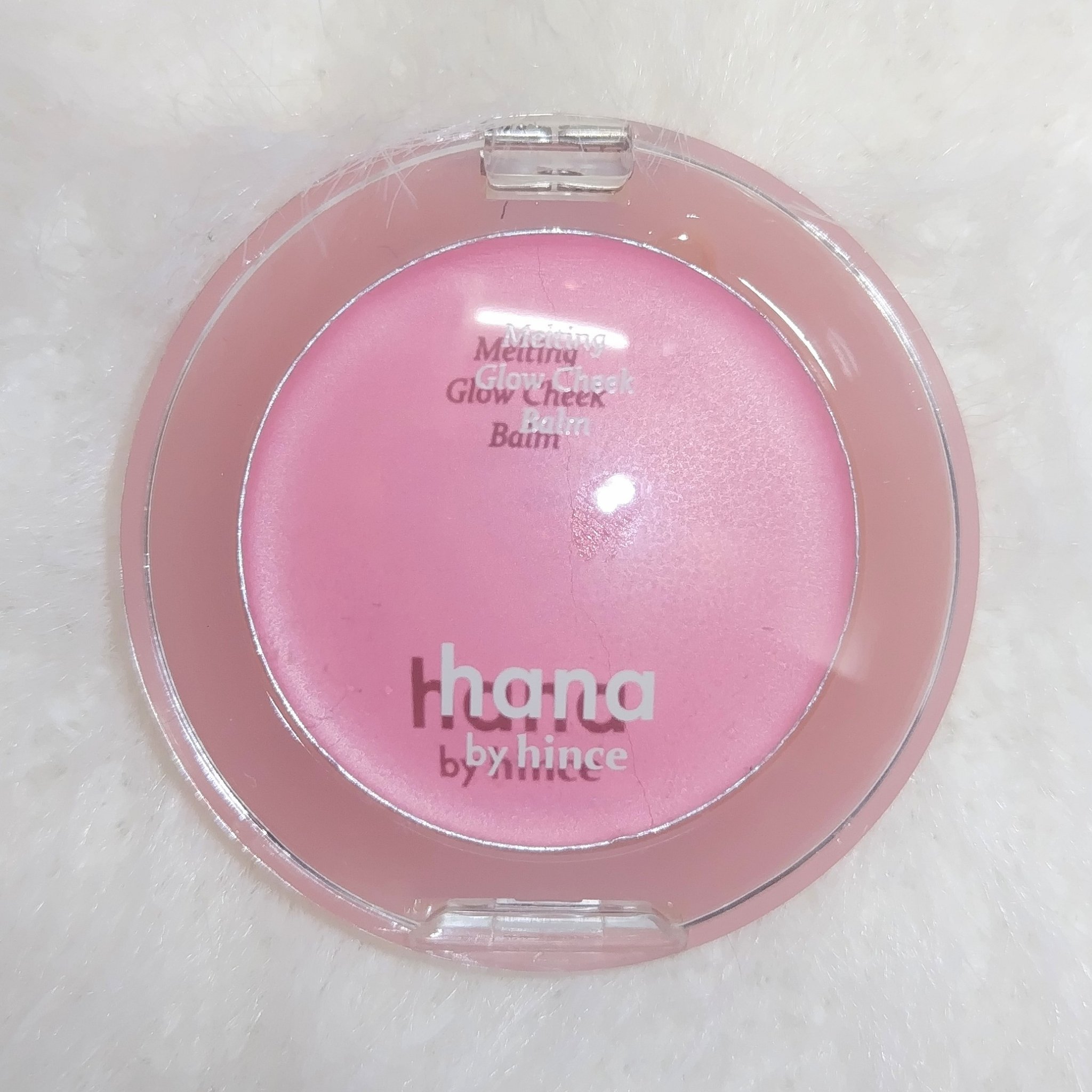 メルティンググロウチークバーム 02 ベリー/hana by hince/ジェル・クリームチークを使ったクチコミ（2枚目）