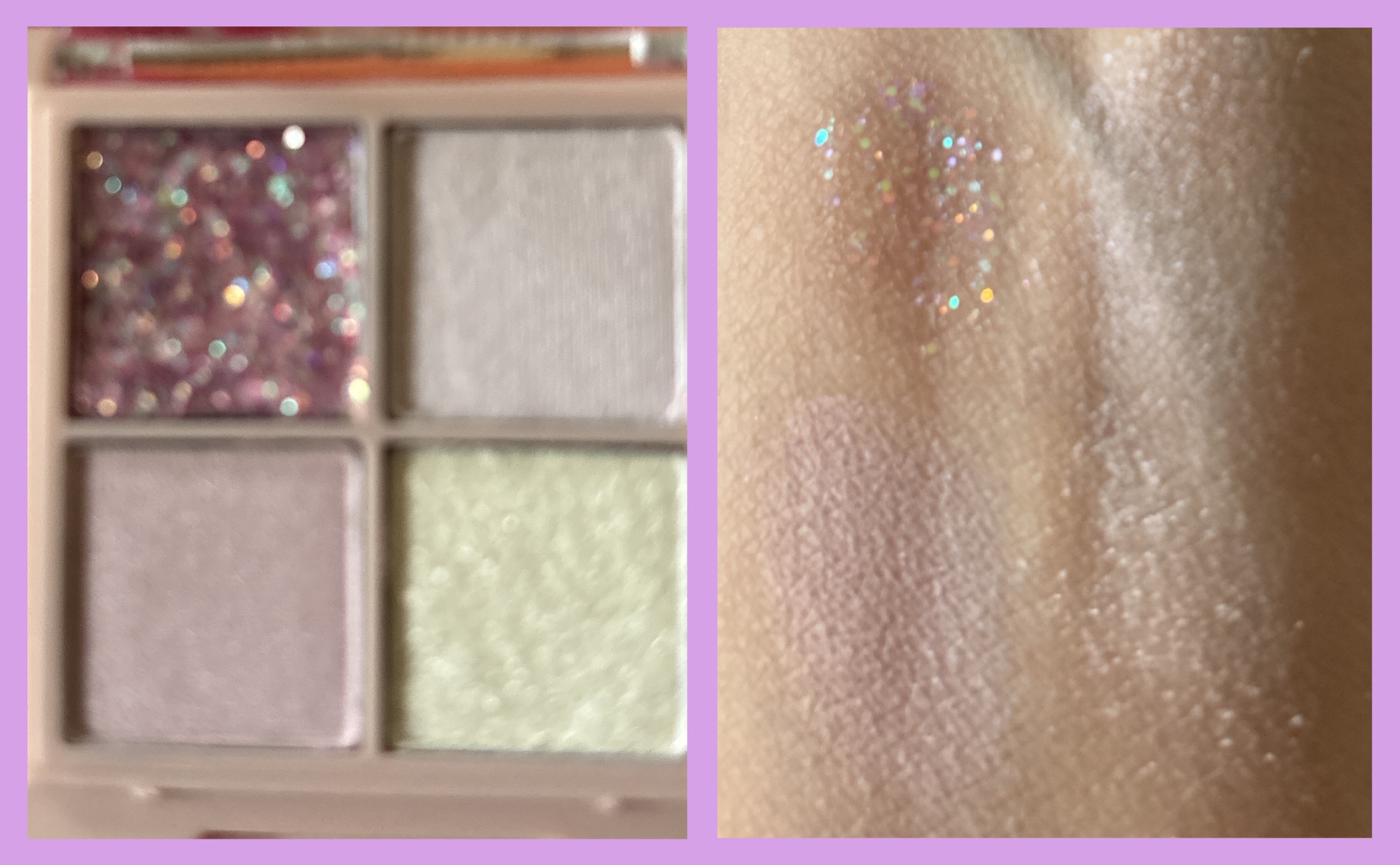 KM ドリームアイシャドウパレット/Kyumme/アイシャドウパレットを使ったクチコミ（3枚目）