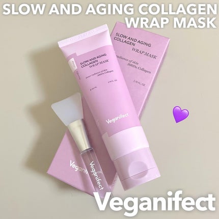 塗るマスクパック低分子コラーゲンマスク /Veganifect/洗い流すパック・マスクを使ったクチコミ(1枚目)
