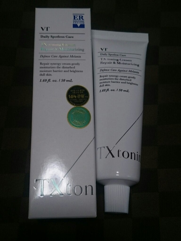 TXトーニングクリーム/VT/フェイスクリームを使ったクチコミ(1枚目)