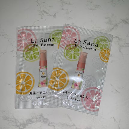 ラサーナ 海藻 ヘア エッセンス ヒートメモリー ピンクグレープフルーツの香り/ラサーナ/ヘアオイルを使ったクチコミ(1枚目)