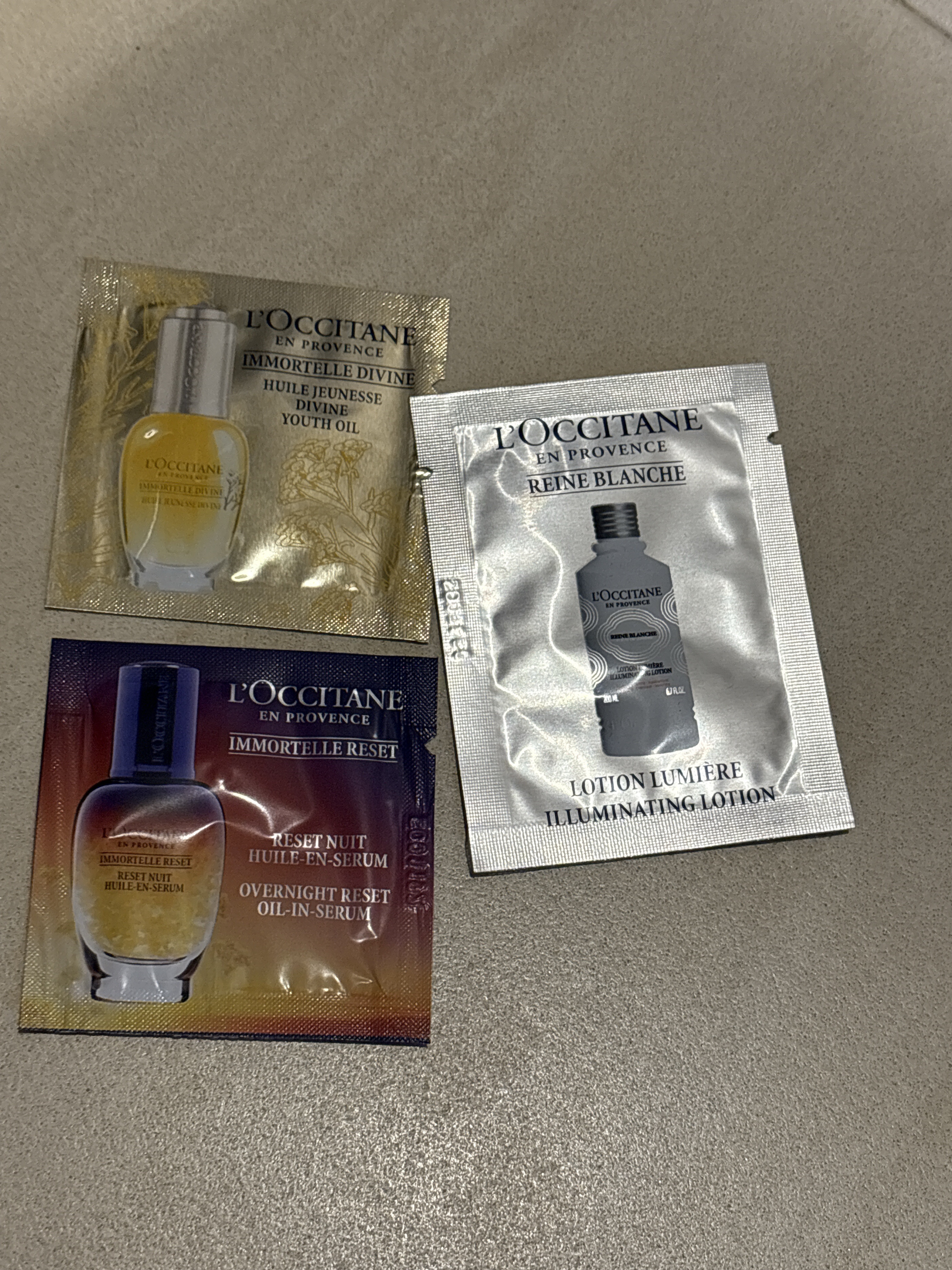 イモーテル ディヴァインインテンシヴオイル/L'OCCITANE/ブースター・導入液を使ったクチコミ（1枚目）