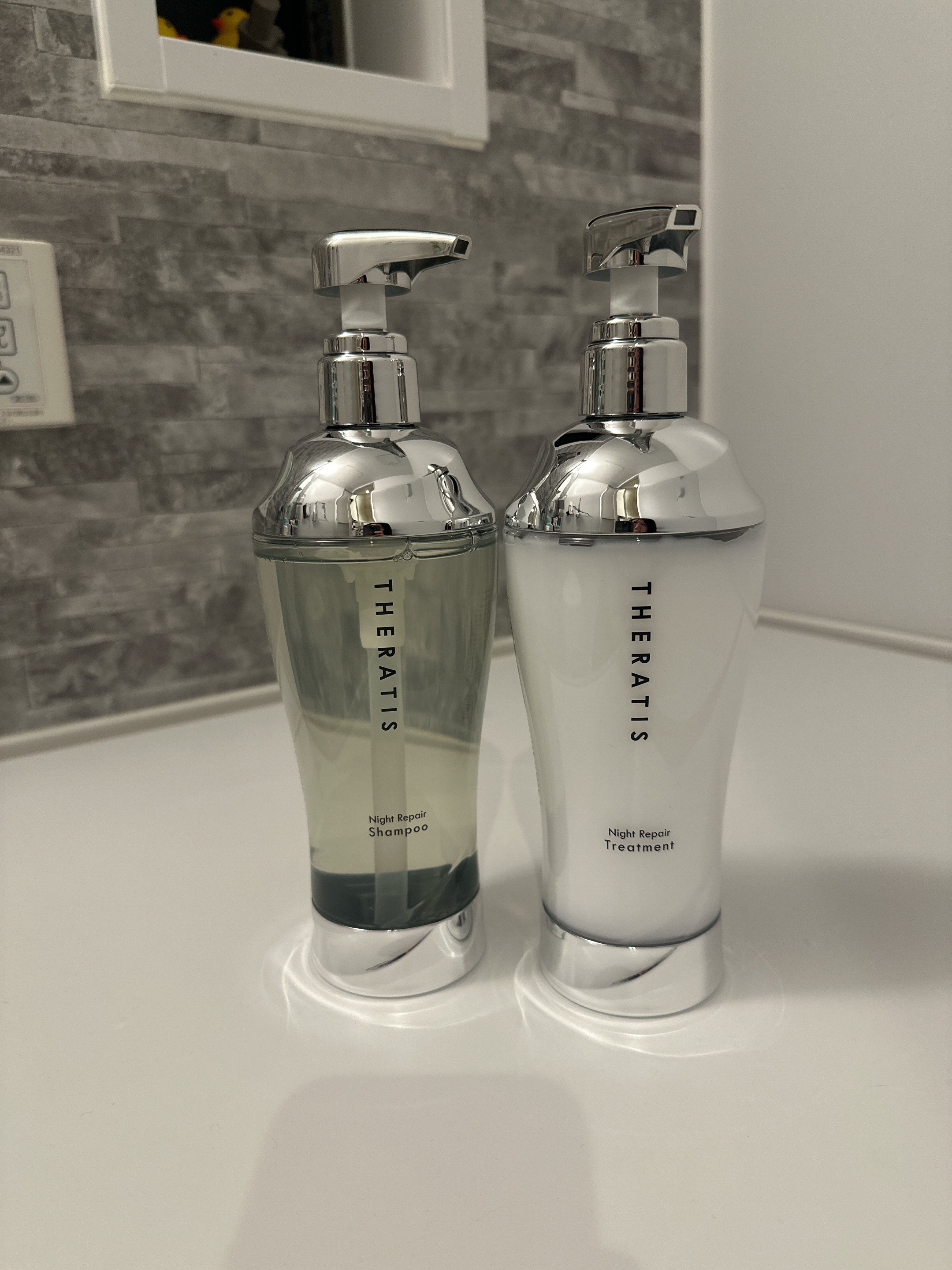 ナイトリペア シャンプー/ヘアトリートメント/THERATIS/シャンプー・コンディショナーを使ったクチコミ（1枚目）
