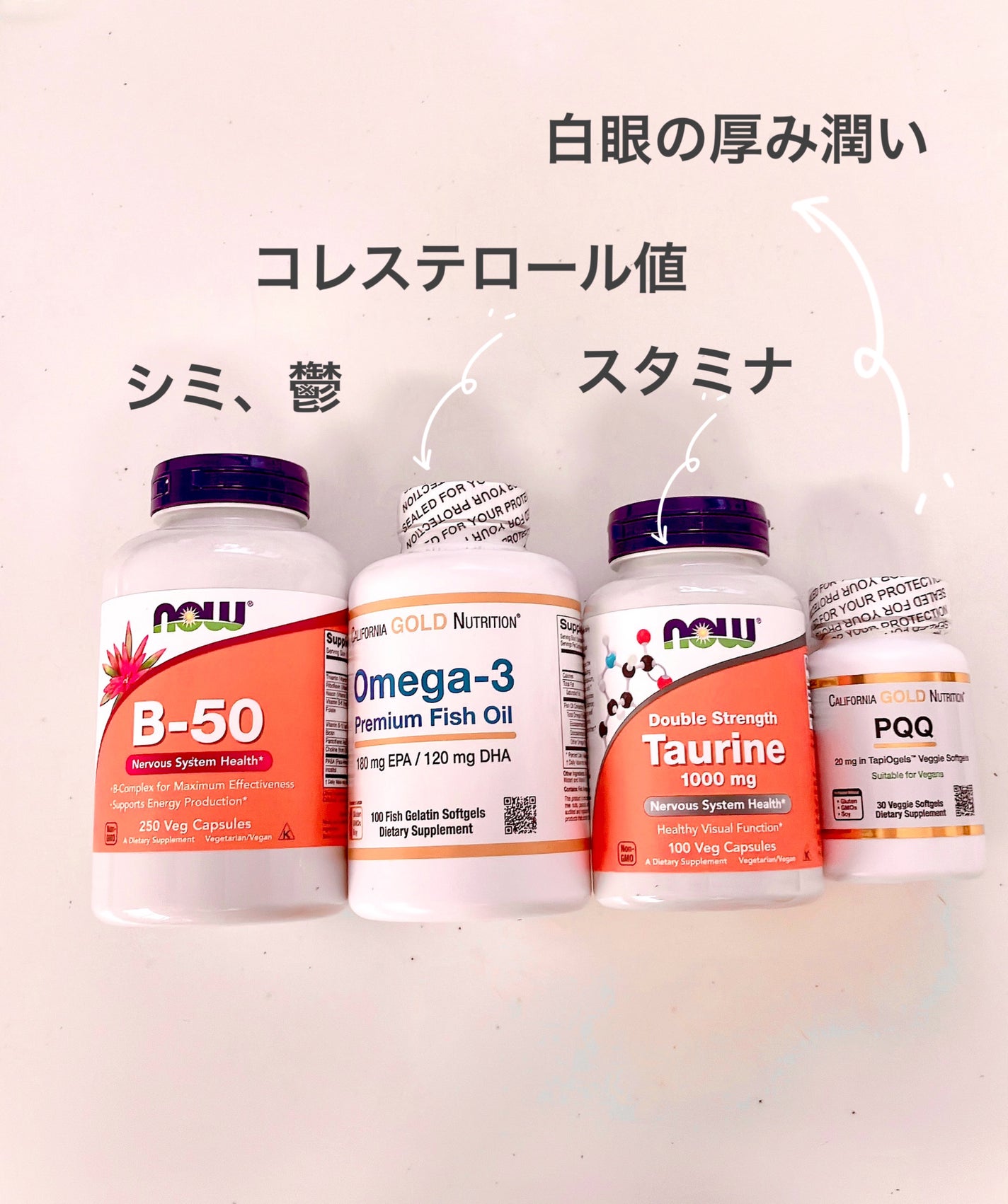 B-50/Now Foods/健康サプリメントを使ったクチコミ(1枚目)