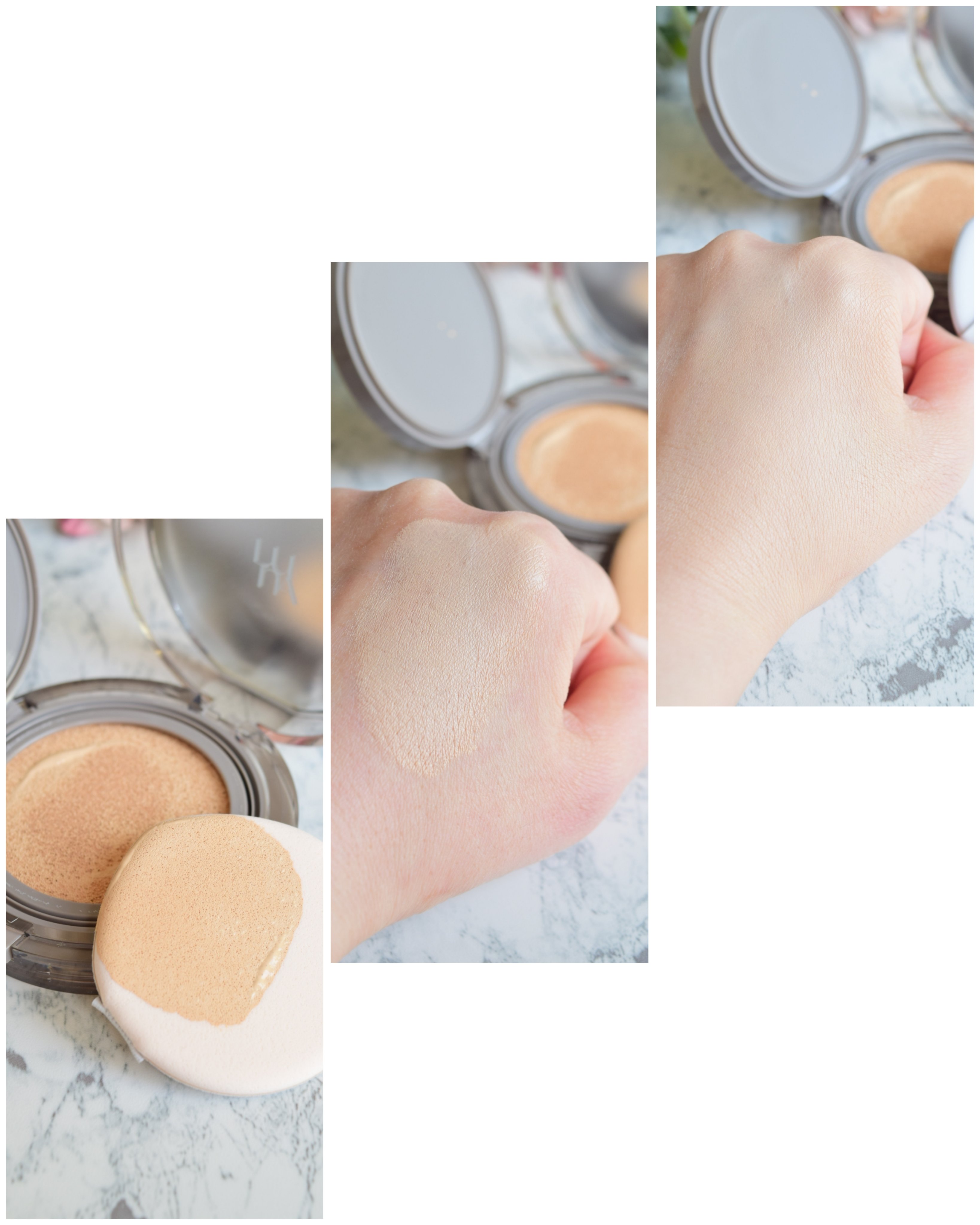 ブラーカバークッション 02 ベージュ/LUNA/クッションファンデーションを使ったクチコミ（3枚目）