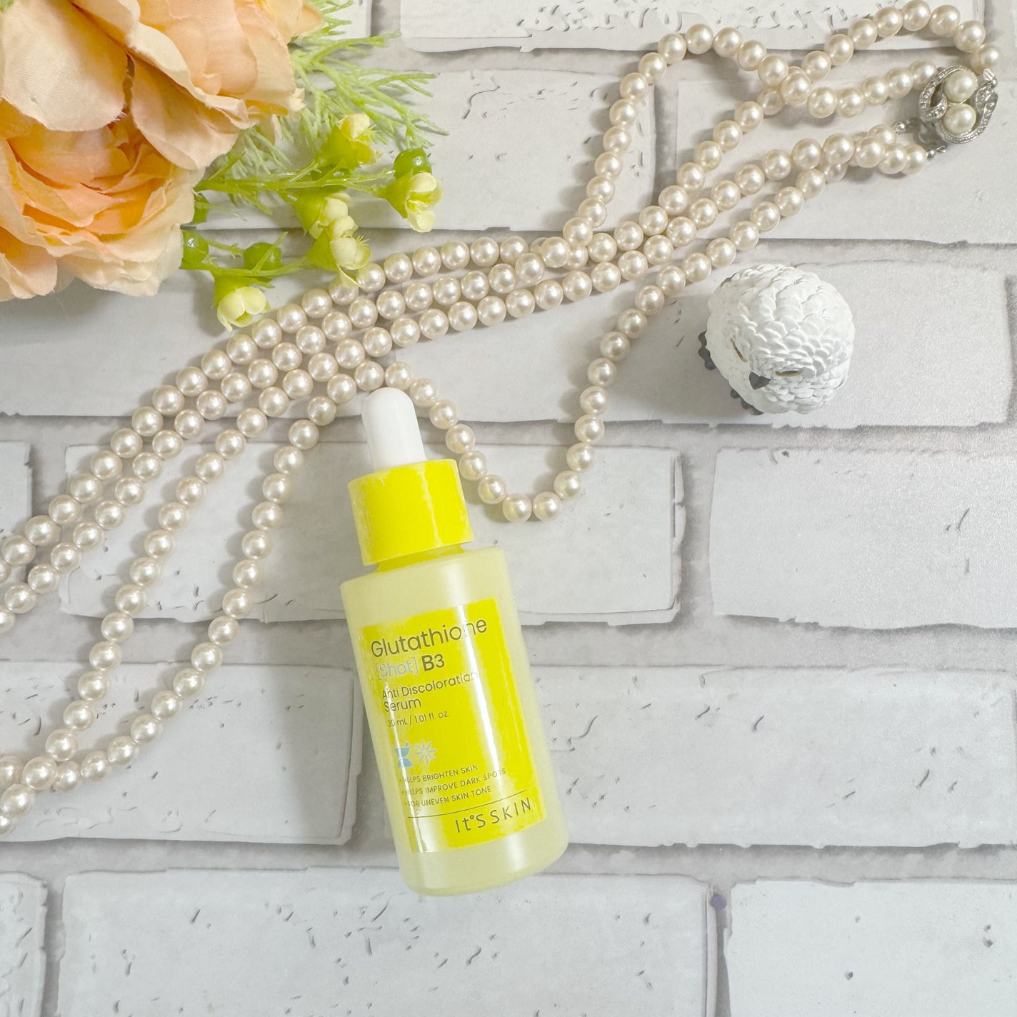 グルタチオンショットB3シミ跡セラム/It's skin/美容液を使ったクチコミ(4枚目)