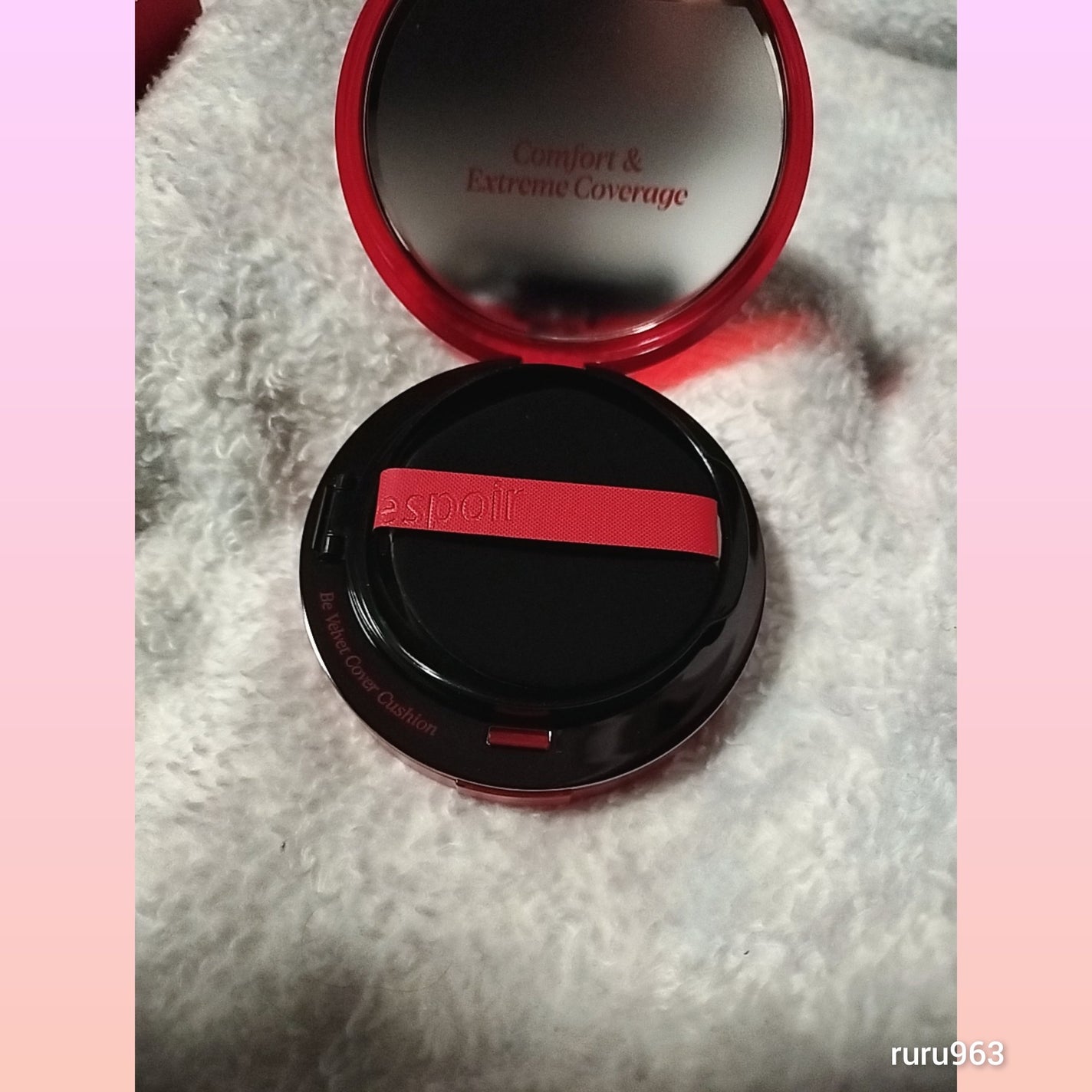 ビーベルベットカバークッション/espoir/クッションファンデーションを使ったクチコミ(2枚目)