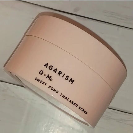 Q+Me スウィート ボム タラソ スクラブ/AGARISM/バスト・ヒップケアを使ったクチコミ(4枚目)