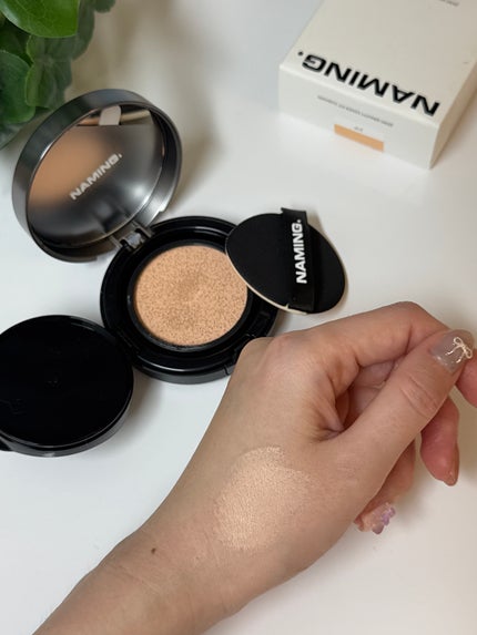 ネーミング ゼログラビティ カバーフィットクッション/NAMING./クッションファンデーションを使ったクチコミ(4枚目)