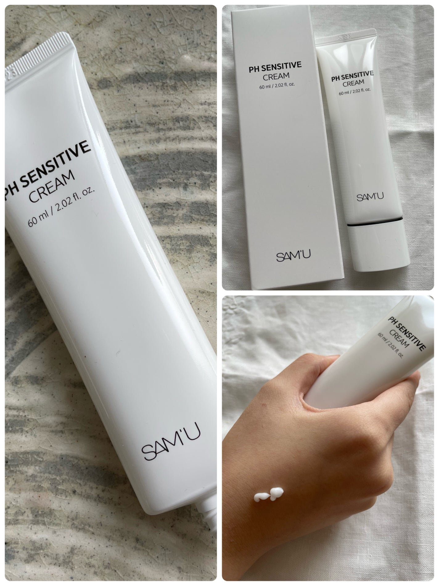 サミュ PHセンシティブクリーム/SAM'U/フェイスクリームを使ったクチコミ(1枚目)