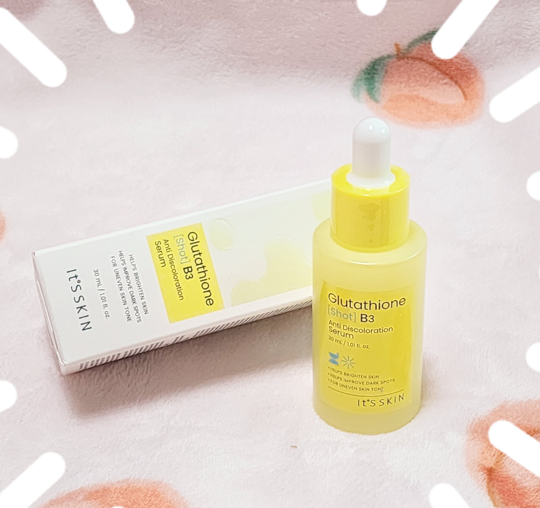 グルタチオンショットB3シミ跡セラム/It's skin/美容液を使ったクチコミ（1枚目）