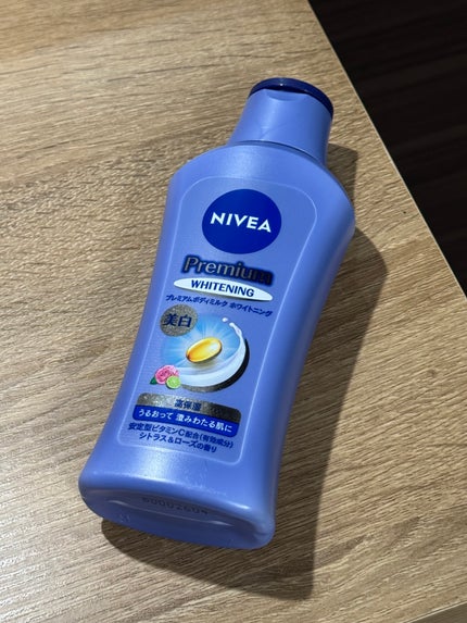 プレミアムボディミルク ホワイトニング【医薬部外品】		/ニベア/ボディミルクを使ったクチコミ(2枚目)