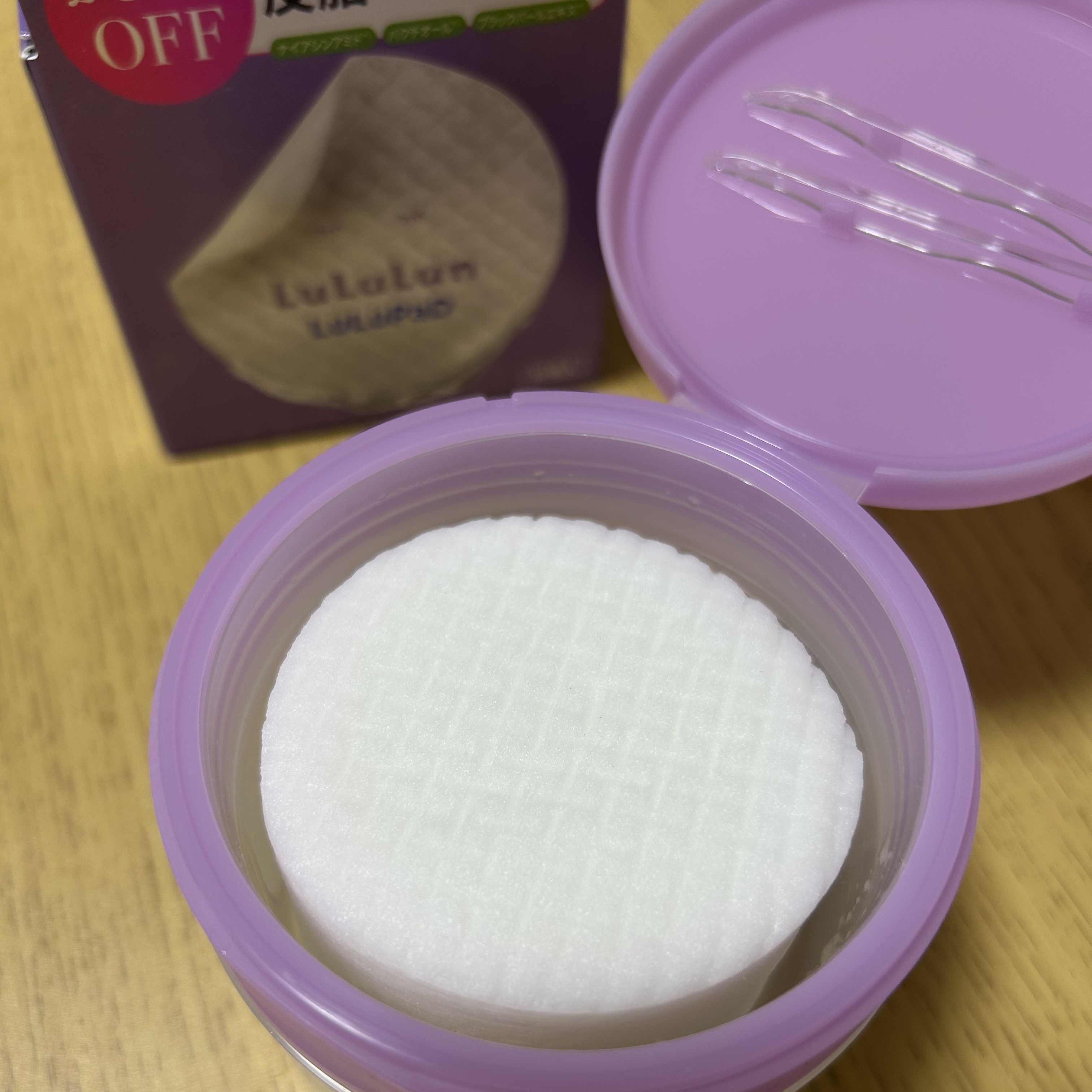 ルルルン トナーパッド ふきとりOFF/ルルルン/トナーパッドを使ったクチコミ（3枚目）