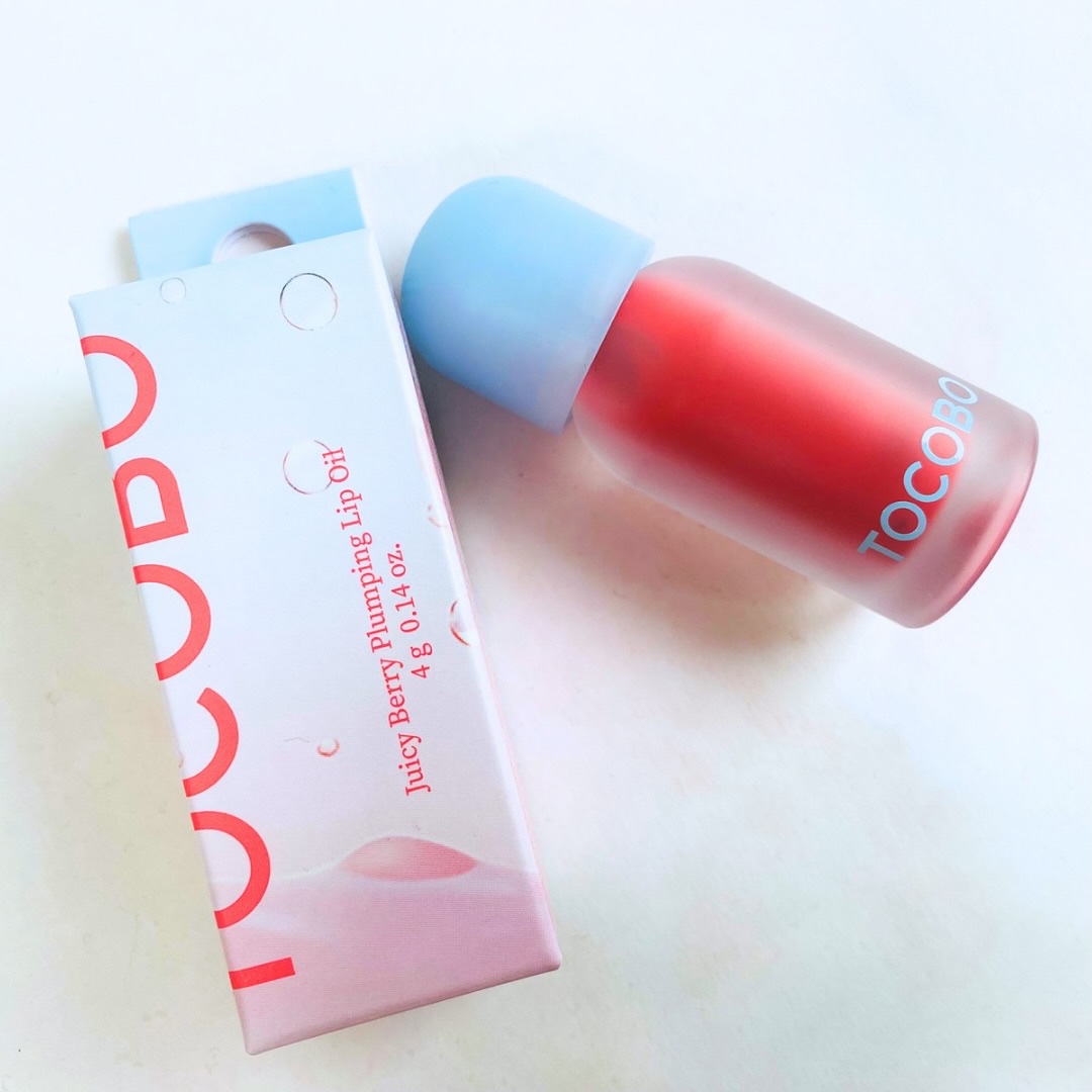 ジューシーベリープランピングリップオイル/TOCOBO/リップグロスを使ったクチコミ（2枚目）
