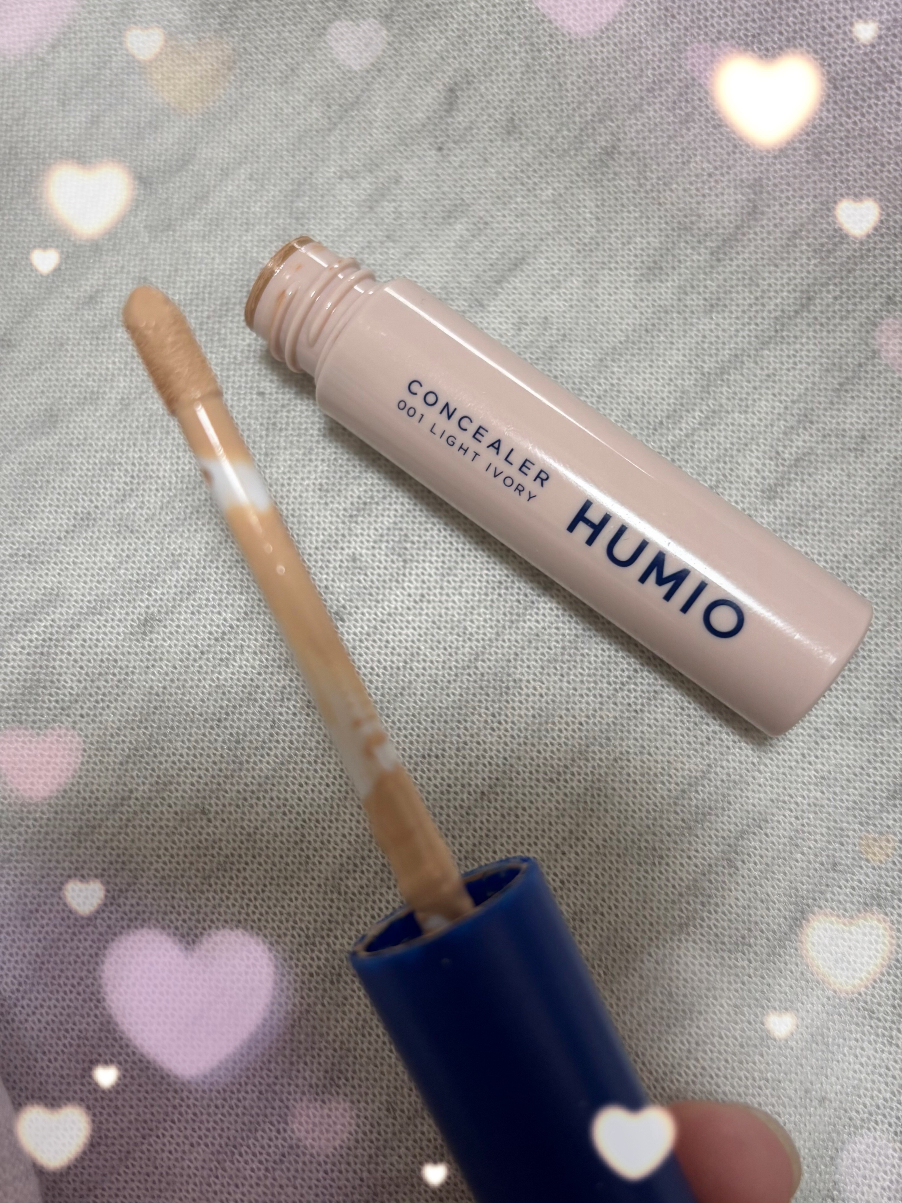 HUMIO コンシーラー ライトアイボリー/HUMIO/リキッドコンシーラーを使ったクチコミ（1枚目）