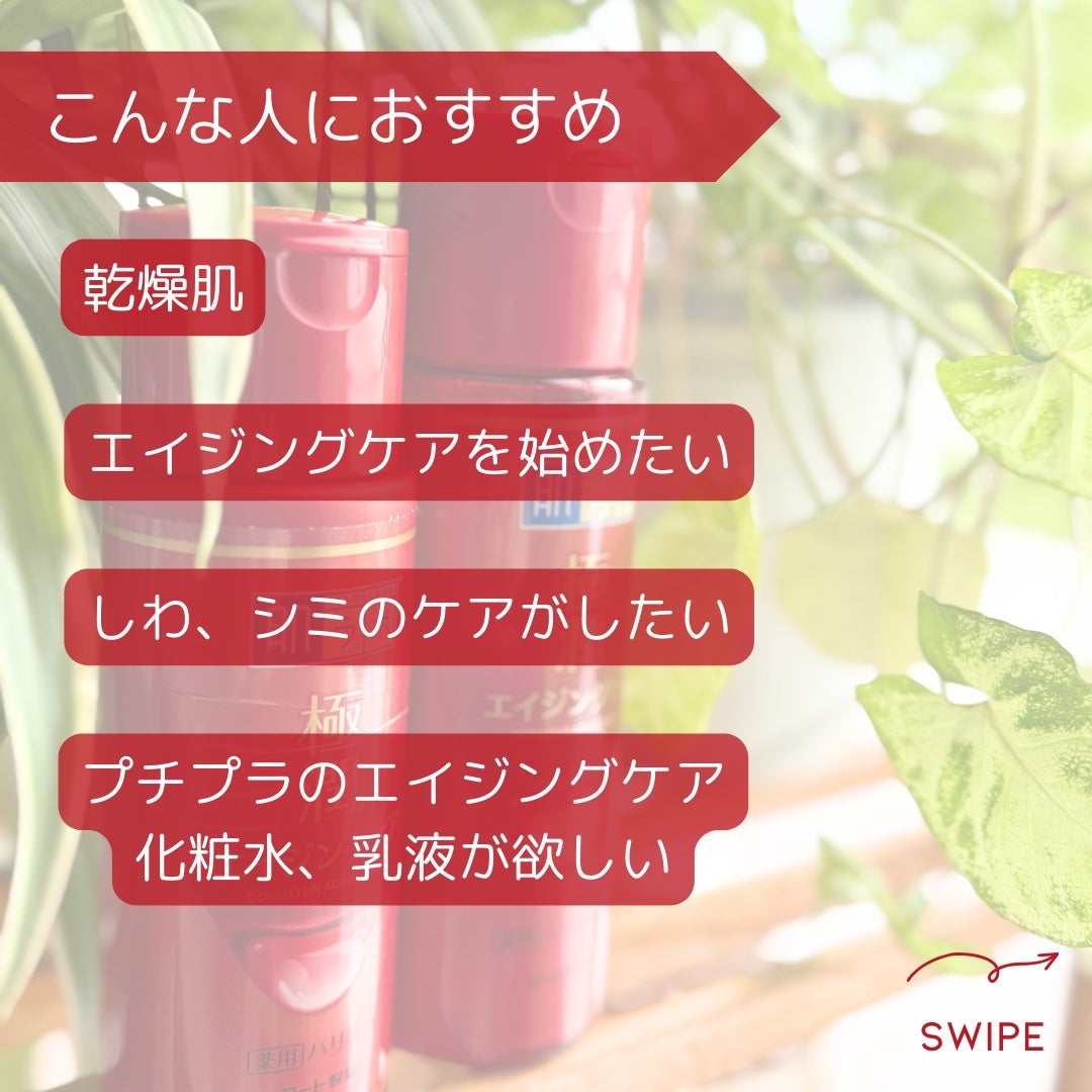 極潤 薬用ハリ化粧水【医薬部外品】/肌ラボ/化粧水を使ったクチコミ(2枚目)