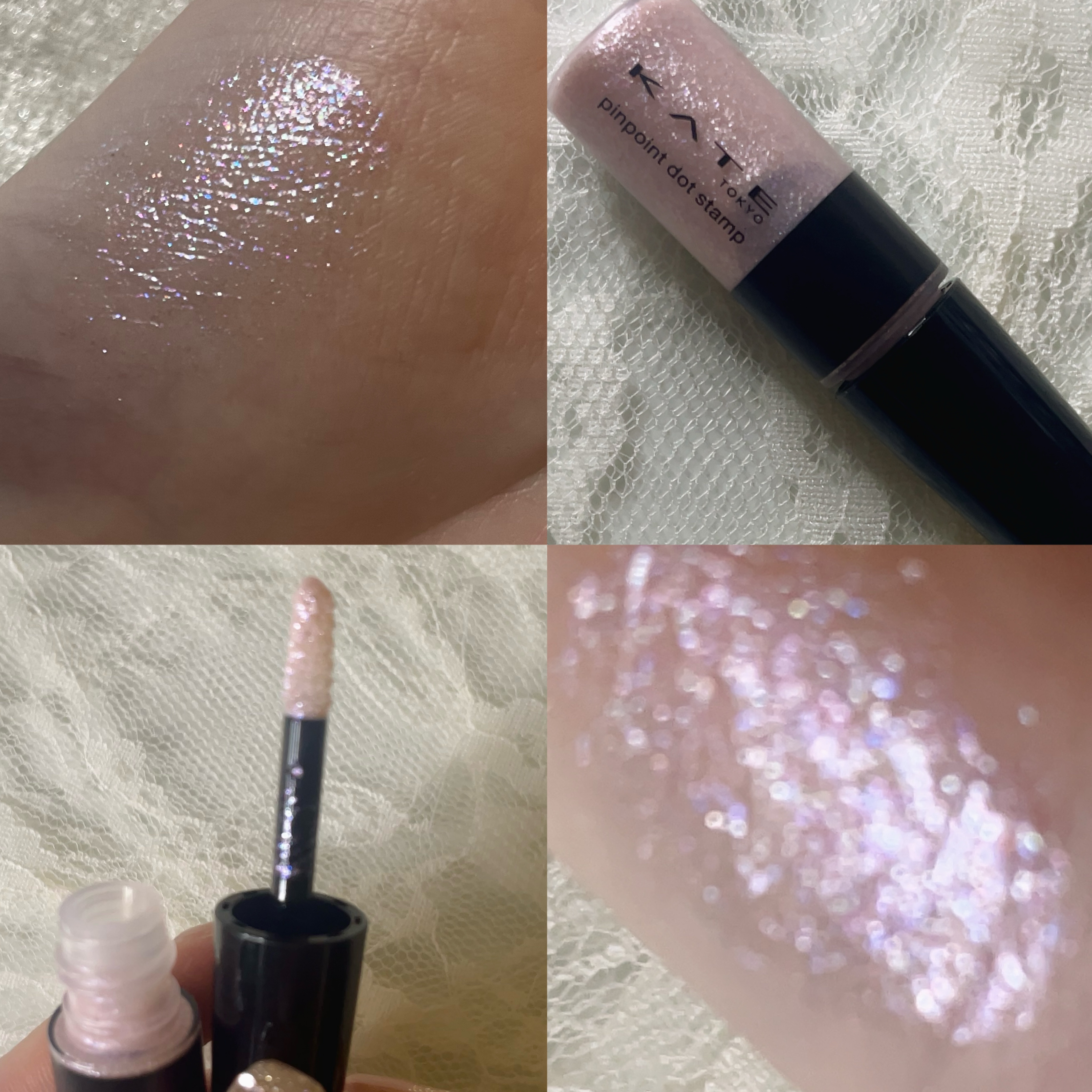 ケイト ピンポイントドットスタンプ/KATE/リキッドアイシャドウを使ったクチコミ（2枚目）