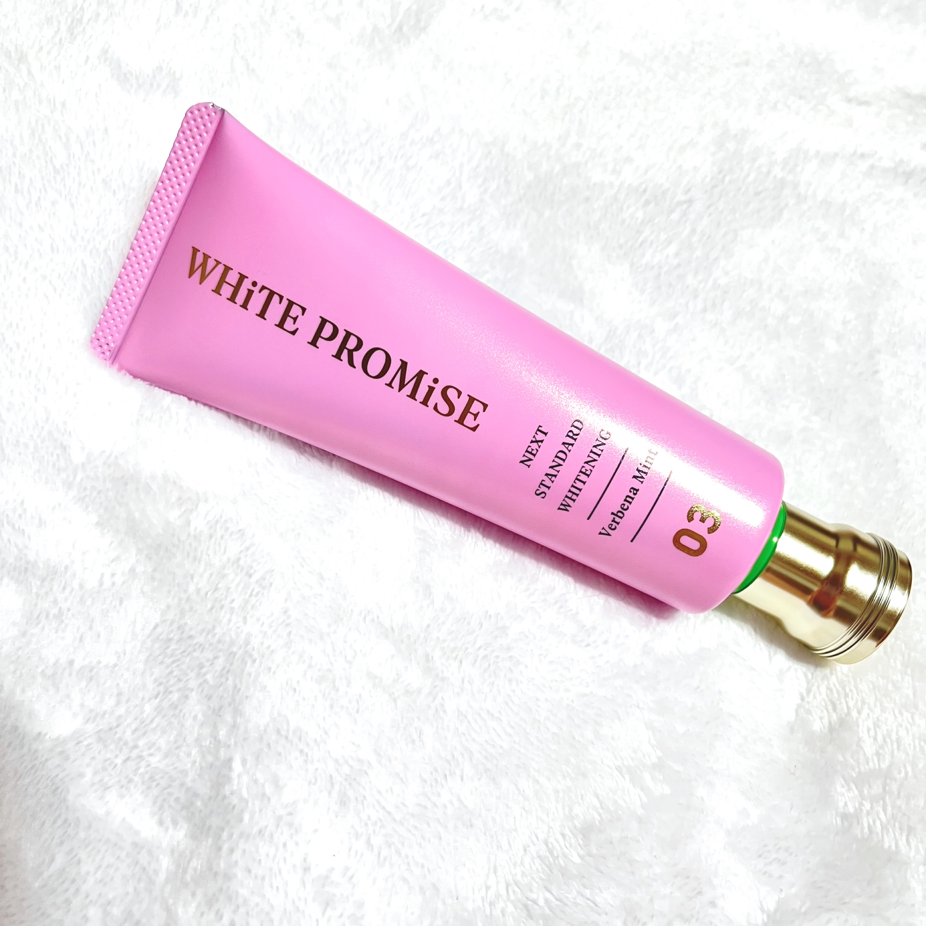 ホワイトプロミス  美白*＋口臭ケア/WHiTE PROMiSE/歯磨き粉を使ったクチコミ（1枚目）