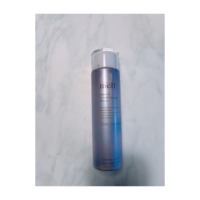 スムース コンディショニング ウォーター/melt/アウトバストリートメントを使ったクチコミ（1枚目）