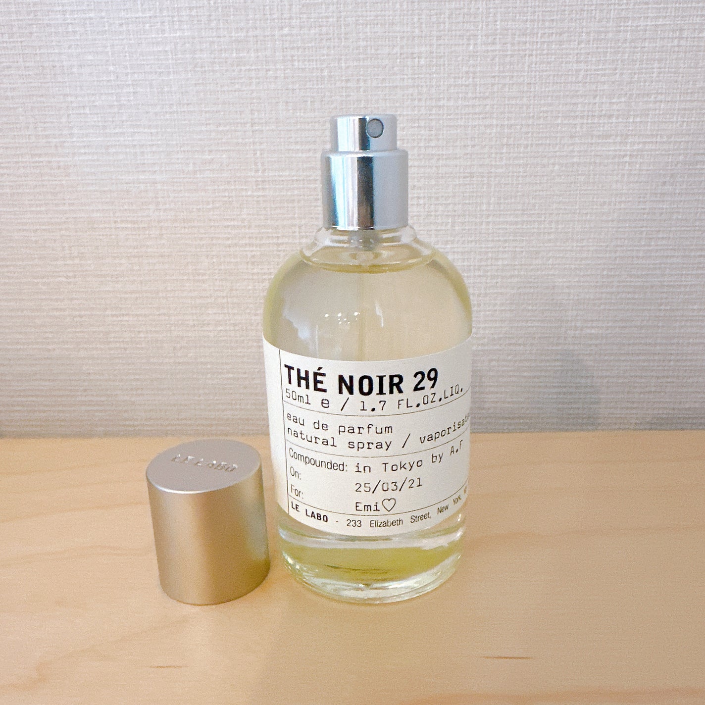 試してみた】LE LABO THE NOIR 29 テ ノワール 29 オード 試してみた】LE LABO THE NOIR 29 テ ノワール 29 オード