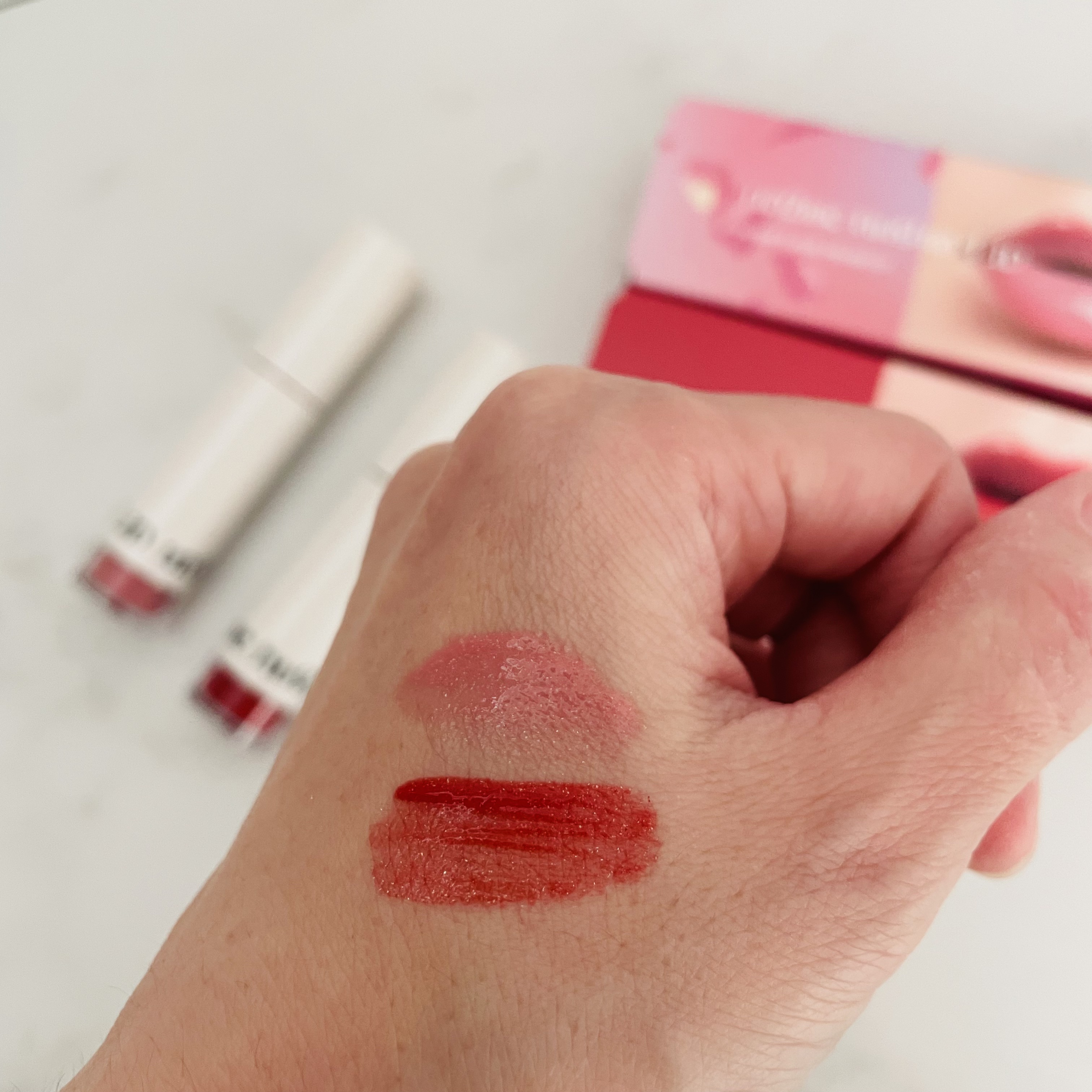 アップトゥーミー　ハグマイリップ　カラーロックプランパー/up2me/リッププランパーを使ったクチコミ（1枚目）