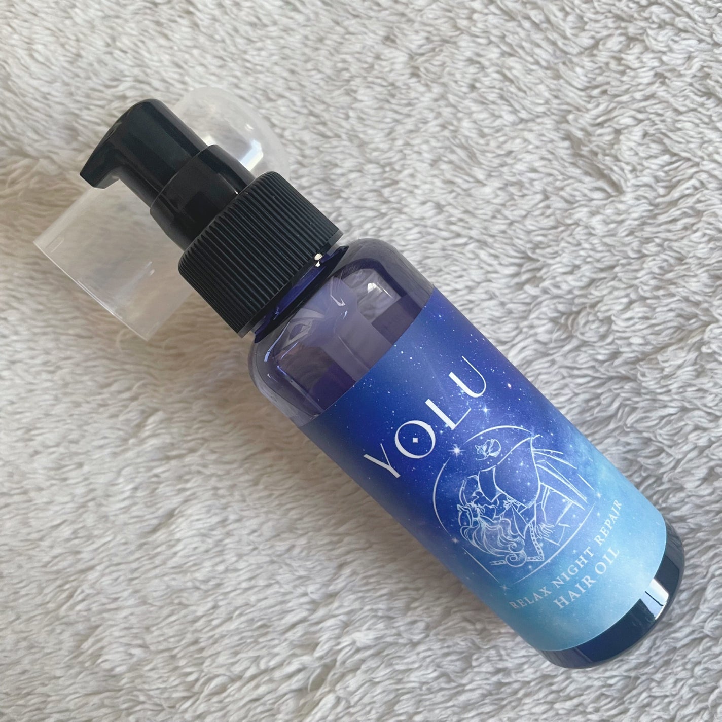 リラックスナイトリペアヘアオイル/YOLU/ヘアオイルを使ったクチコミ(2枚目)
