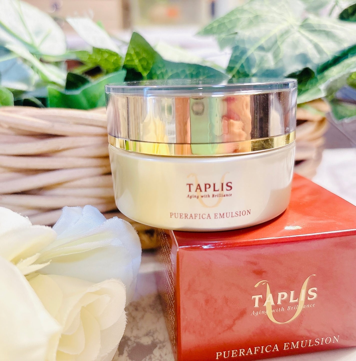 タプリス プエラフィカ エマルション/ドクターベルツ/フェイスクリームを使ったクチコミ(8枚目)