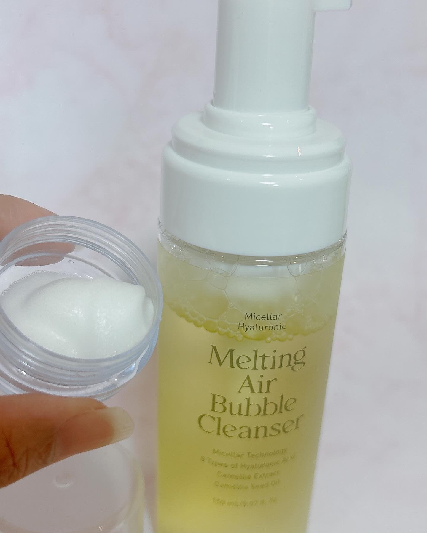 メルティングエアバブルクレンザー/17Hours/その他洗顔料を使ったクチコミ（3枚目）