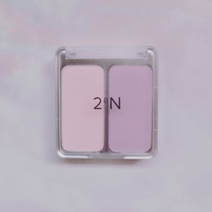 デュアルチーク 【新】01 コットンキャンディバイオレット/2aN/パウダーチークを使ったクチコミ(1枚目)