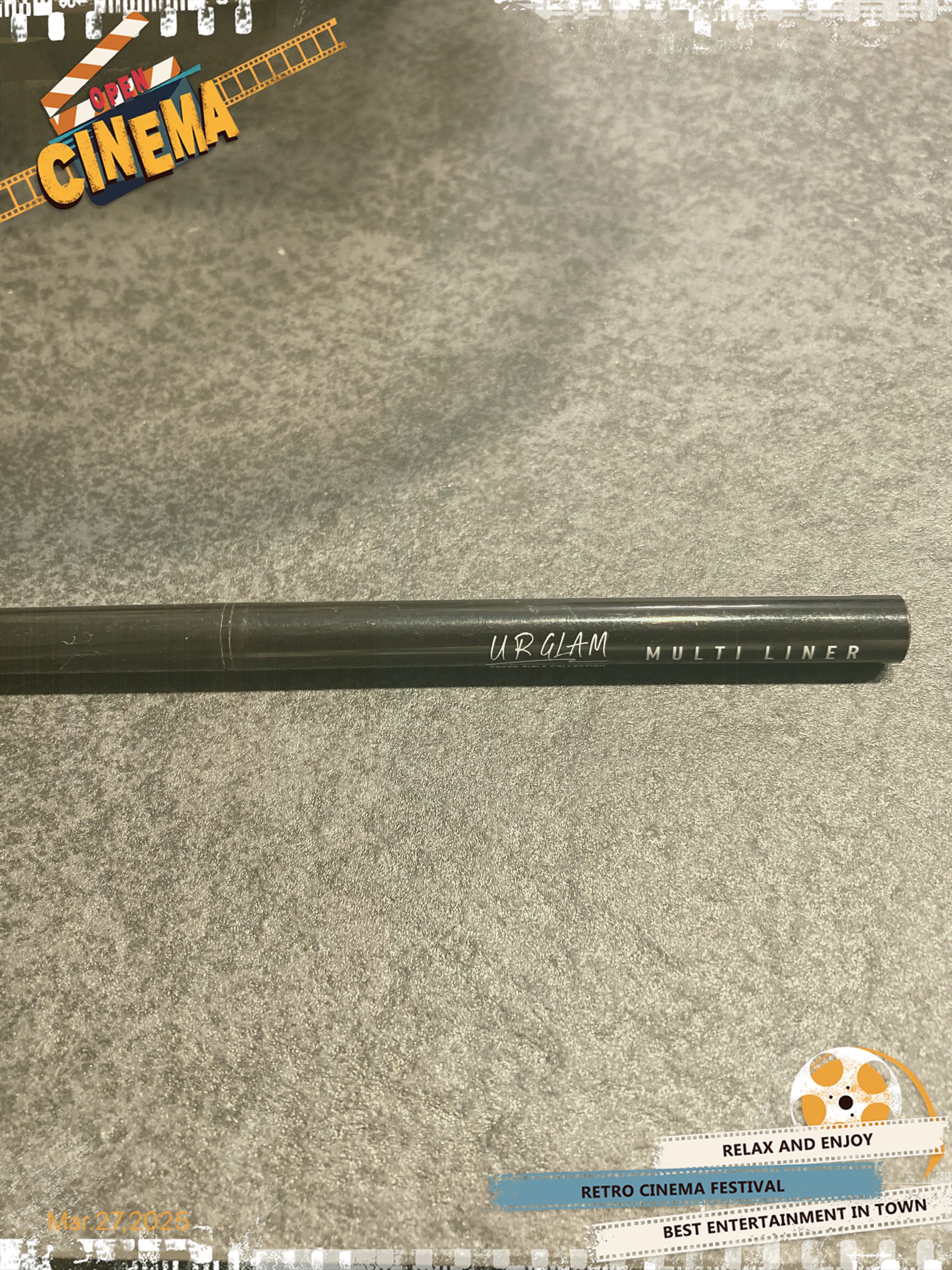 ＵＧＴ マルチライナー ｂ/U R GLAM/リキッドアイライナーを使ったクチコミ（1枚目）