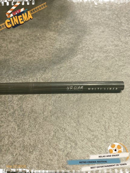 UGT マルチライナー b/U R GLAM/リキッドアイライナーを使ったクチコミ(1枚目)