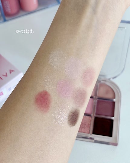MULTI EYE SHADOW PALETTE/BLANC DIVA/アイシャドウパレットを使ったクチコミ(2枚目)
