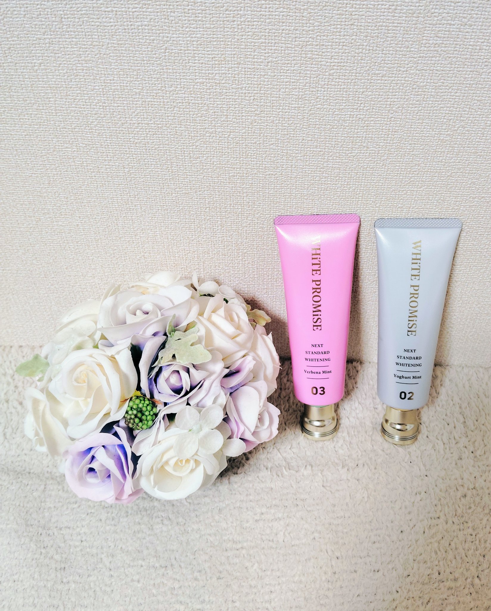 ホワイトプロミス  美白*＋口臭ケア/WHiTE PROMiSE/歯磨き粉を使ったクチコミ（2枚目）