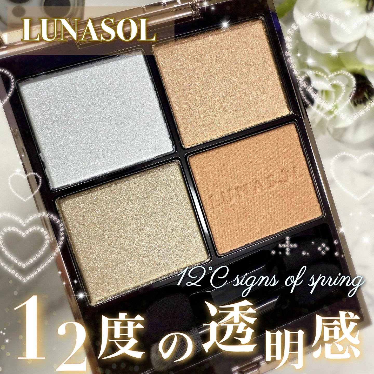 ルナソル アイカラーレーションN/LUNASOL/アイシャドウパレットを使ったクチコミ（1枚目）