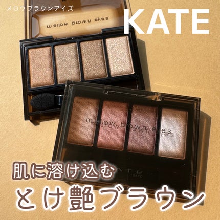 ケイト メロウブラウンアイズ/KATE/アイシャドウパレットを使ったクチコミ(1枚目)
