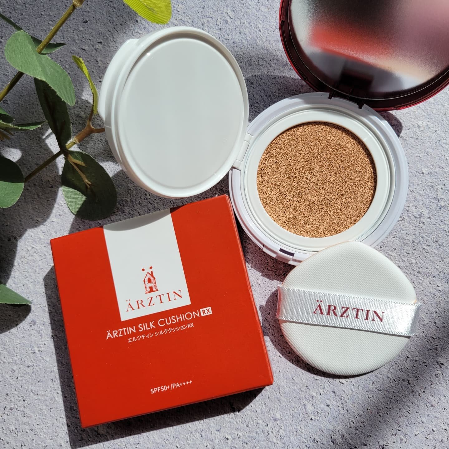 シルククッションRX/エルツティン/クッションファンデーションを使ったクチコミ（1枚目）