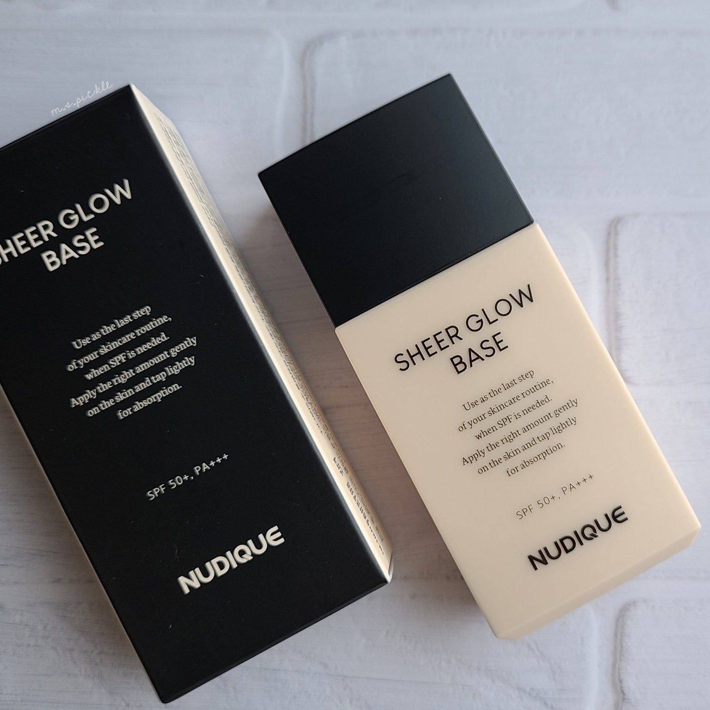 シアーグローベース/NUDIQUE/化粧下地を使ったクチコミ(6枚目)